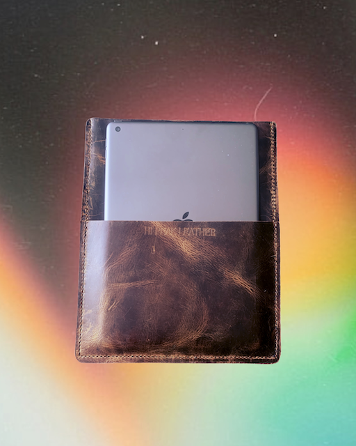 Distressed Brown Ipad Case